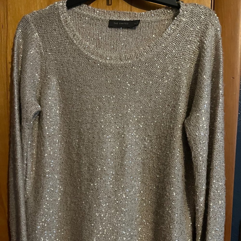 The Limited metallic sweater size S